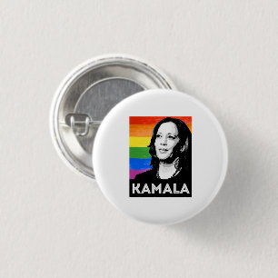 BÓTON REDONDO 2.54CM KAMALA HARRIS 2020 PRIDE POSTER