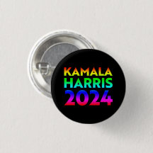 Kamala Harris 2024, orgulho tipográfico do arco-ír