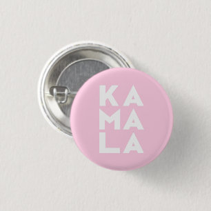 Bóton Redondo 2.54cm kamala Ka mãe la 3 syllablabnestas rosas claro