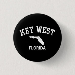 Bóton Redondo 2.54cm Key West Flórida