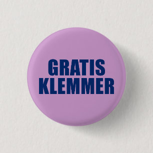 Bóton Redondo 2.54cm Klemmer grátis
