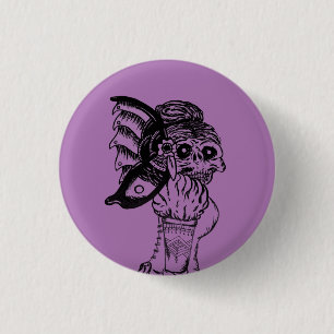 Bóton Redondo 2.54cm Lady Macbeth Button