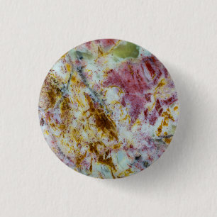 Bóton Redondo 2.54cm Laje de Opalite Verde Australiana