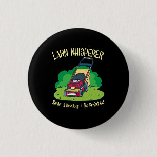 Bóton Redondo 2.54cm Leão Mower - Leão Whisperer