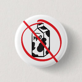 Bóton Redondo 2.54cm Leiteria livre - alergia/intolerância