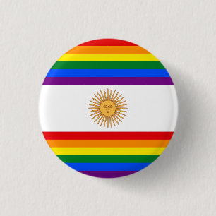 Bóton Redondo 2.54cm LGBT Argentina