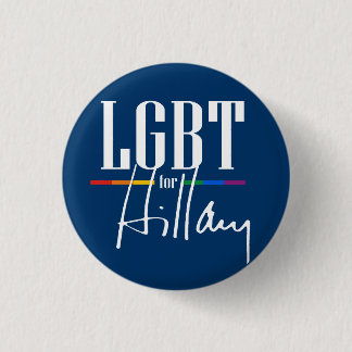 BÓTON REDONDO 2.54CM LGBT PARA HILLARY