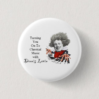 Bóton Redondo 2.54cm Ligando Para Música Clássica