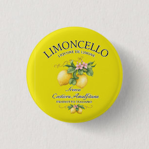 Bóton Redondo 2.54cm Limoncello Itália Costa Amalfi