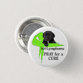 Bóton Redondo 2.54cm Linfoma Canino - Bites De Cancer