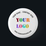 Bóton Redondo 2.54cm Logotipo comercial personalizado e botão de Promoc<br><div class="desc">Cores e fontes personalizadas - Design seu próprio botão personalizado com o logotipo e nome da sua empresa no site ou com o Promocional de texto personalizado Botões de negócios / presente - Adicione seu logotipo / imagem - Código e texto de foto ou QR / informações / mais -...</div>