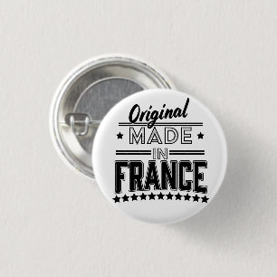 Bóton Redondo 2.54cm Logotipo Original feito na França