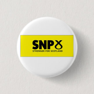 Bóton Redondo 2.54cm Logotipo SNP Stronger para a Escócia