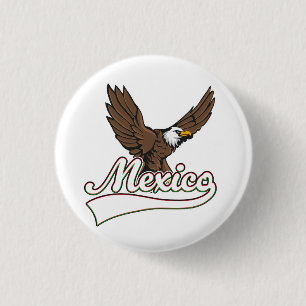 Bóton Redondo 2.54cm Logotipo Viagem do México