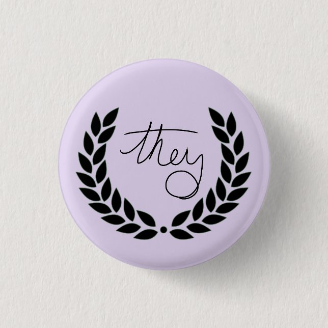 Bóton Redondo 2.54cm louro abotoam - o roxo (Frente)