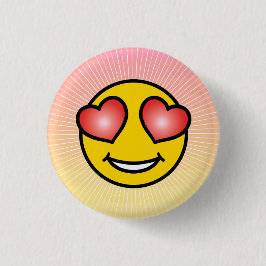 Bóton Redondo 2.54cm Love Emoji