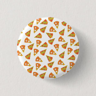 Bóton Redondo 2.54cm Love Pizza