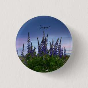 Bóton Redondo 2.54cm Lupins