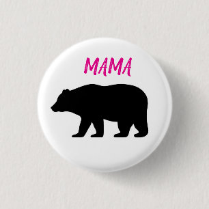 Bóton Redondo 2.54cm Mama Bear