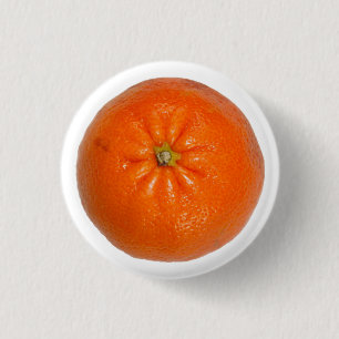 BÓTON REDONDO 2.54CM MANDARINA 2