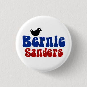 Bóton Redondo 2.54cm Máquinas de lixar Bernie retro POTUS do passarinh
