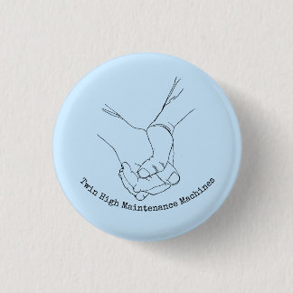 Bóton Redondo 2.54cm Máquinas gêmeas da manutenção alta