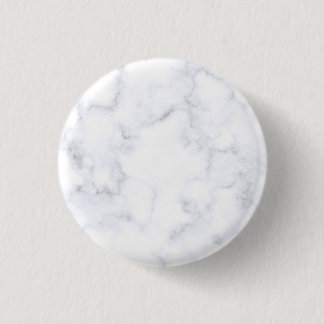 Bóton Redondo 2.54cm Mármore Branco Moderno