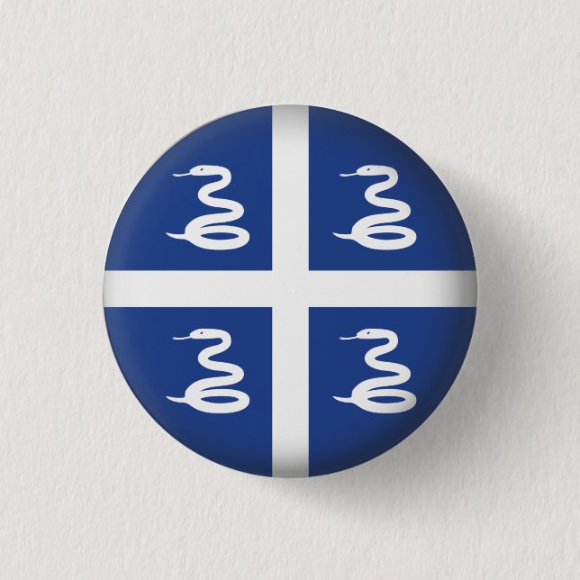 Bóton Redondo 2.54cm Martinica redonda (Frente)