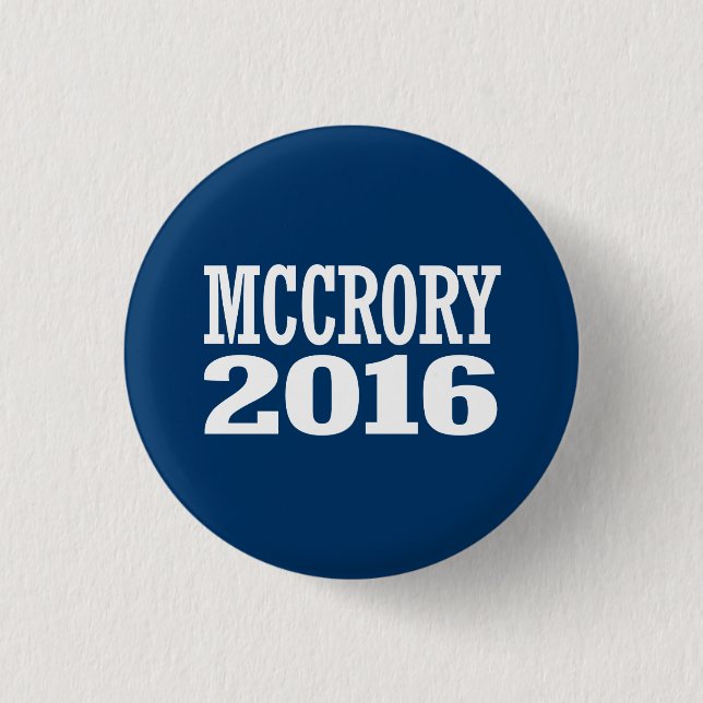 Bóton Redondo 2.54cm McCrory - pancadinha McCrory 2016 (Frente)