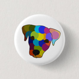 Bóton Redondo 2.54cm Meia-noite