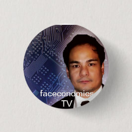 Bóton Redondo 2.54cm Merchandise do Senado Al Mina dos EUA