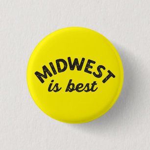 Bóton Redondo 2.54cm Midwest é o Melhor Pin