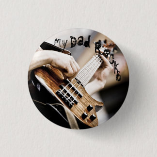 Bóton Redondo 2.54cm Minhas rochas do pai