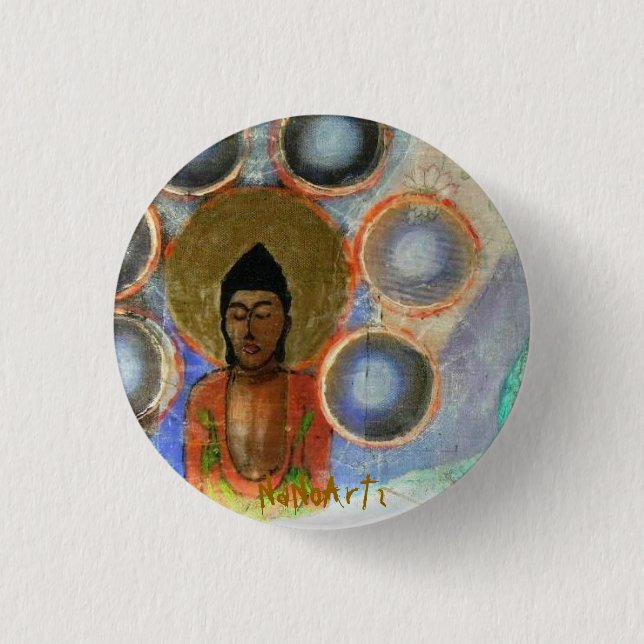 Bóton Redondo 2.54cm Mini botão (Frente)