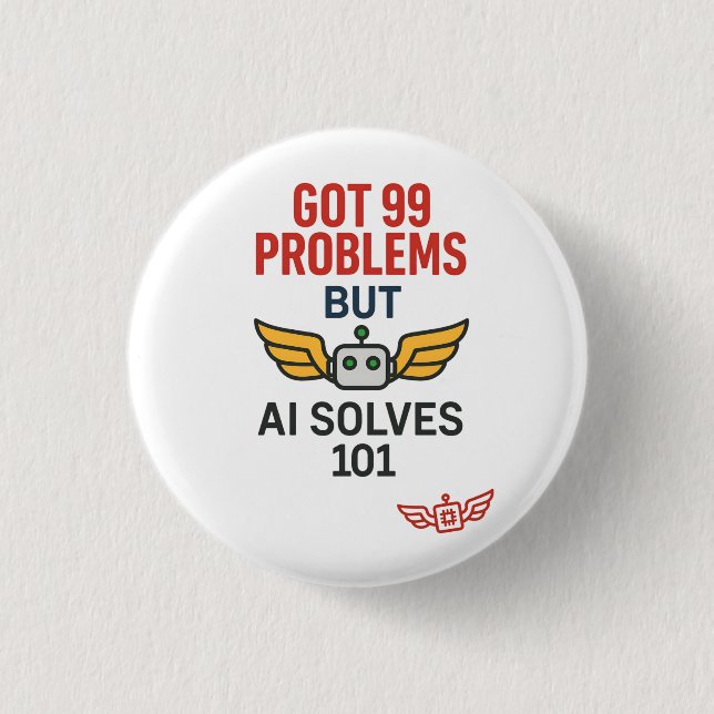 Bóton Redondo 2.54cm Moda do futuro da tecnologia com Design de dados (Frente)