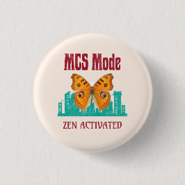 Bóton Redondo 2.54cm Modo MCS de Sensibilidade Química Múltipla