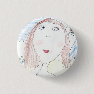 Bóton Redondo 2.54cm Mona Lisa