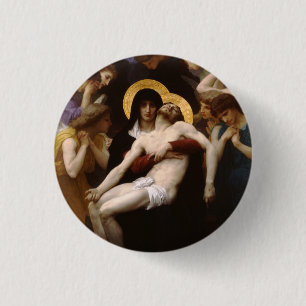 Bóton Redondo 2.54cm Morte De Jesus Button