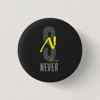 Bóton Redondo 2.54cm Motivational Minimal Button Pin – Positive Energy 