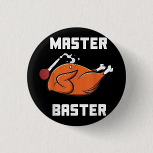 Bóton Redondo 2.54cm Mulheres Mestre Baster Engraçado Turquia Obrigado