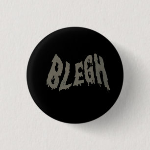 Bóton Redondo 2.54cm Música de Rock Metalcore Heavy Metal Engraçada BLE
