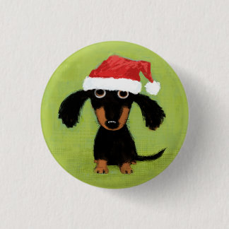 Bóton Redondo 2.54cm Natal para Papais noeis de Cachorro | Feriado de D