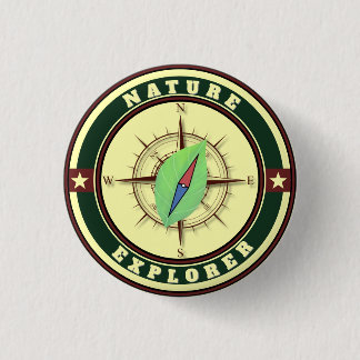 Bóton Redondo 2.54cm Nature Explorer Badge | Kids Outdoor Award