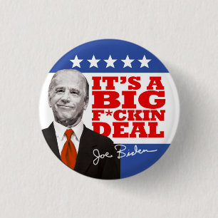 Bóton Redondo 2.54cm Negócio grande de Fu*k