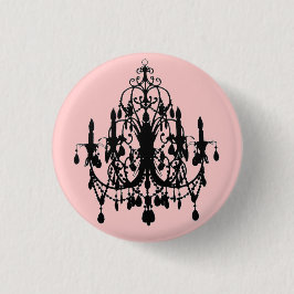 Bóton Redondo 2.54cm No Love Chandelier ~ Button