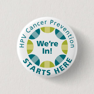 Bóton Redondo 2.54cm Nós estamos dentro! Botões