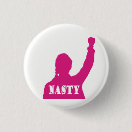 Bóton Redondo 2.54cm NSTY Women Persistir em Aleta