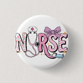 Bóton Redondo 2.54cm Nurse Button