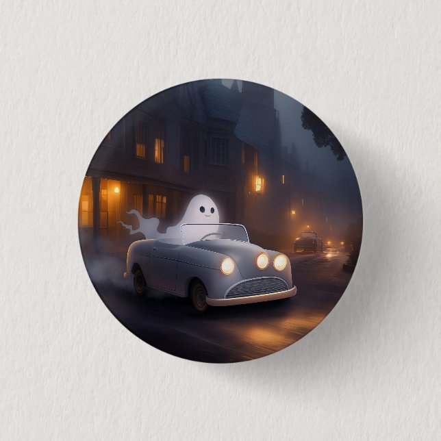 Bóton Redondo 2.54cm O Espírito da Véspera de Todas as Hallowas | Joyri (Frente)