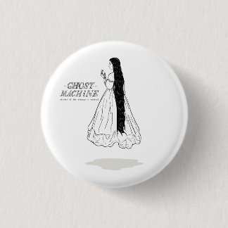 Bóton Redondo 2.54cm O fantasma em meu botão de "Ghostbot" da máquina